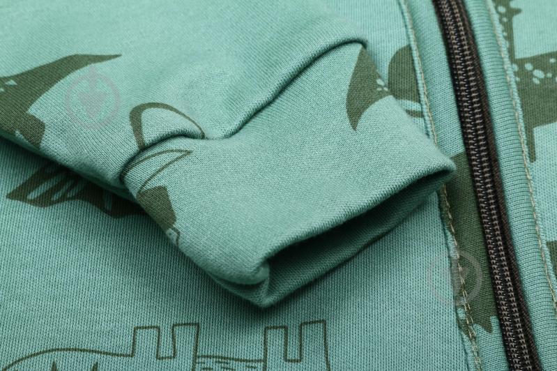 Комбинезон для мальчика Bambinelli Динозаври р.74 зеленый 0301 - фото 4 Комбинезон для мальчика Bambinelli Динозаври р.74 зеленый 0301 - фото 4