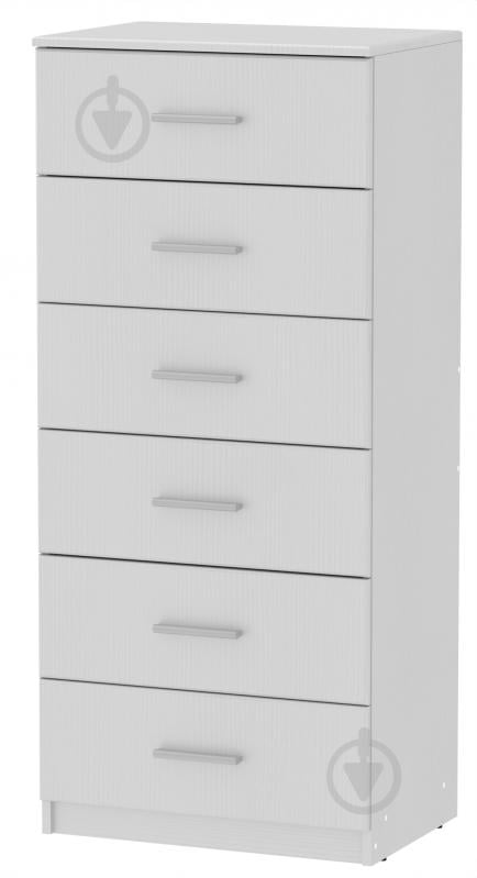 Комод Компанит 6 МДФ нимфея альба/нимфея альба - фото 1