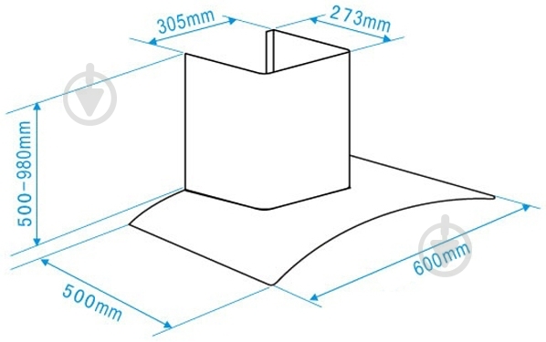Вытяжка Interline SUNNY X/V A/60 EB - фото 6