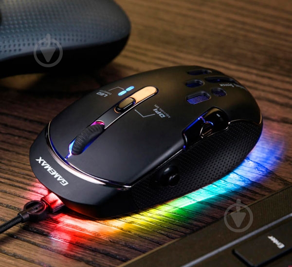 Мышь GameMax GX10 black - фото 6 Мышь GameMax GX10 black - фото 6