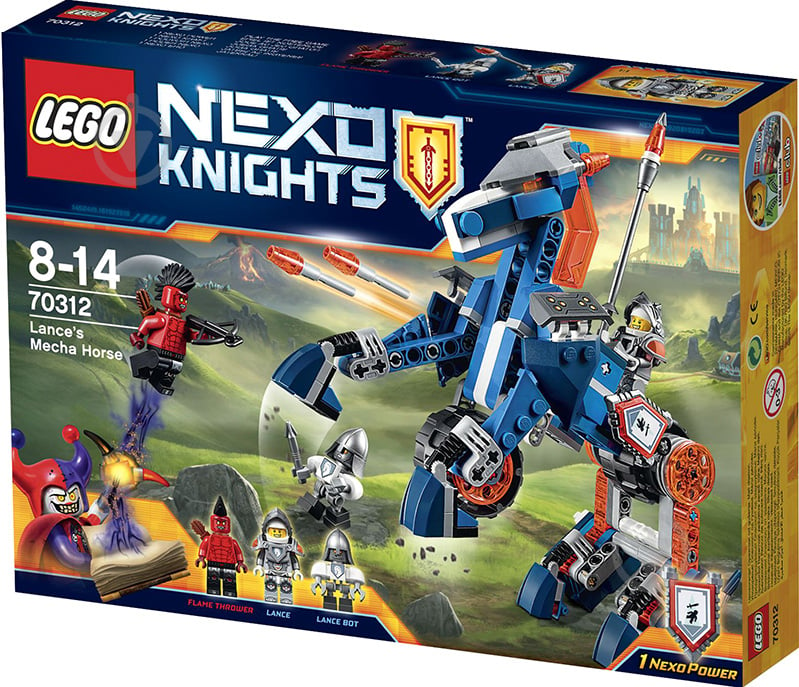 Конструктор LEGO Nexo Knights Ланс и его механический конь 70312 - фото 1