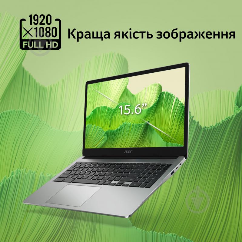 Ноутбук Acer Chromebook 315 CB315-4HT-P22G 15,6" (NX.KBAEU.002) pure silver - фото 4