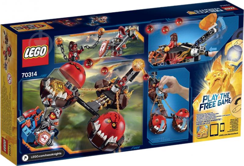 Конструктор LEGO Nexo Knights Безумная колесница укротителя 70314 - фото 9