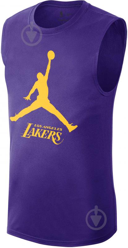 Майка Jordan NBA Los Angeles Lakers Essential Tank Top FQ1978-504 р.L фіолетовий - фото 1