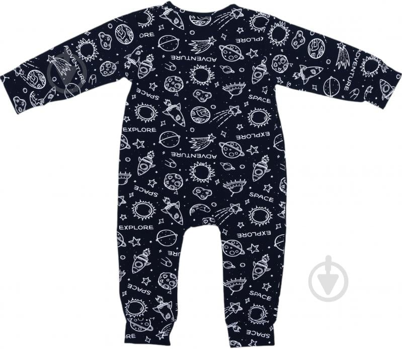 Комбинезон для мальчика Bambinelli Космос р.74 темно-синий 0302 - фото 5 Комбинезон для мальчика Bambinelli Космос р.74 темно-синий 0302 - фото 5