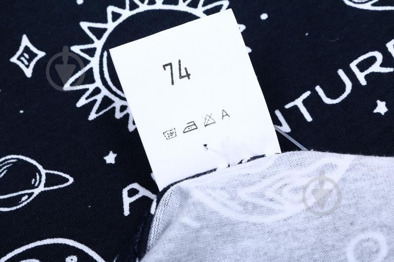 Комбинезон для мальчика Bambinelli Космос р.74 темно-синий 0302 - фото 6 Комбинезон для мальчика Bambinelli Космос р.74 темно-синий 0302 - фото 6