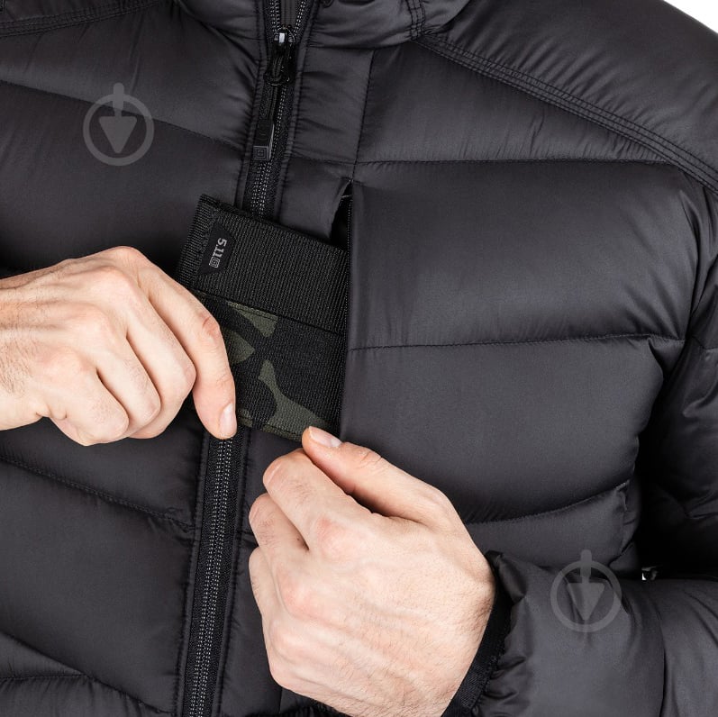 Куртка чоловіча зимова 5.11 Tactical "ACADIA DOWN JACKET" 48364-019 р.L чорна - фото 6