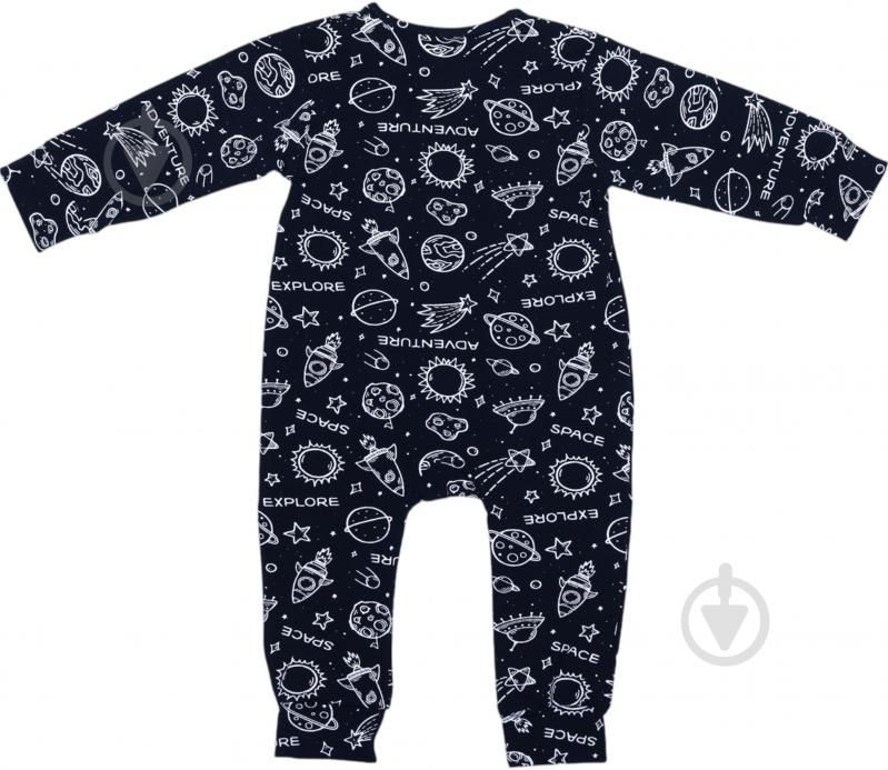 Комбинезон для мальчика Bambinelli Космос р.86 темно-синий 0302 - фото 5 Комбинезон для мальчика Bambinelli Космос р.86 темно-синий 0302 - фото 5