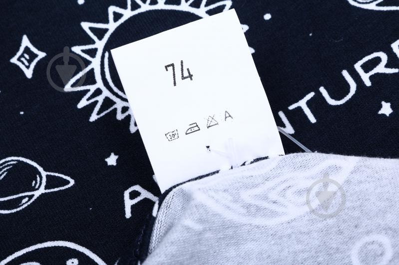 Комбинезон для мальчика Bambinelli Космос р.86 темно-синий 0302 - фото 6 Комбинезон для мальчика Bambinelli Космос р.86 темно-синий 0302 - фото 6