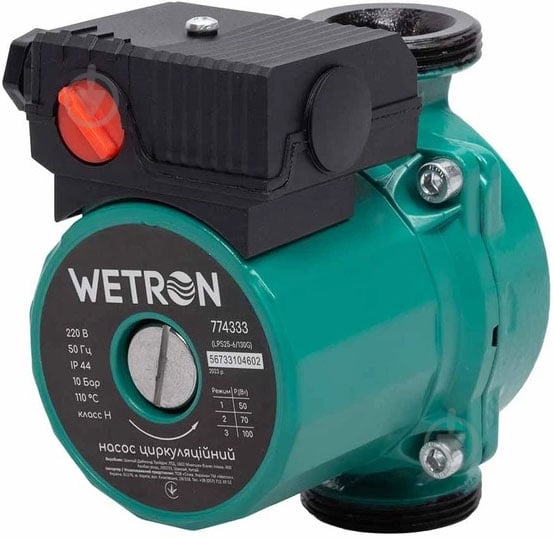 Циркуляционный насос Wetron 774333 - фото 1 Циркуляционный насос Wetron 774333 - фото 1