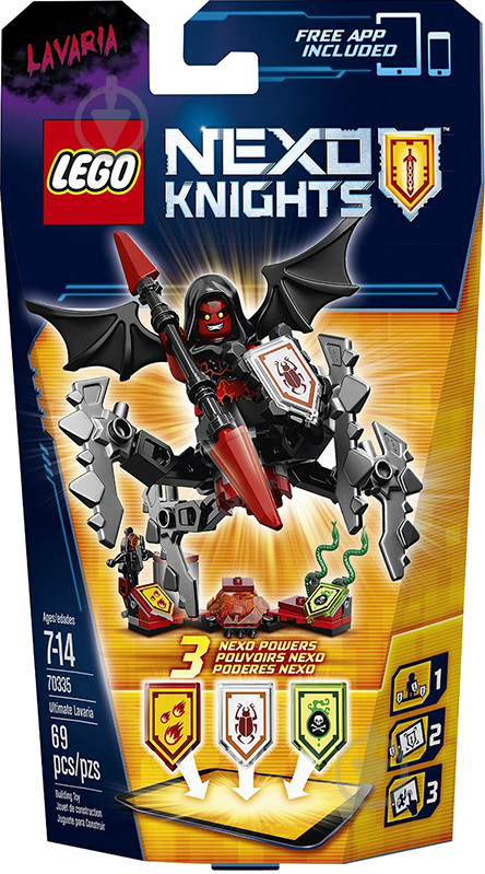 Конструктор LEGO Nexo Knights Лавария Абсолютная сила 70335 - фото 1