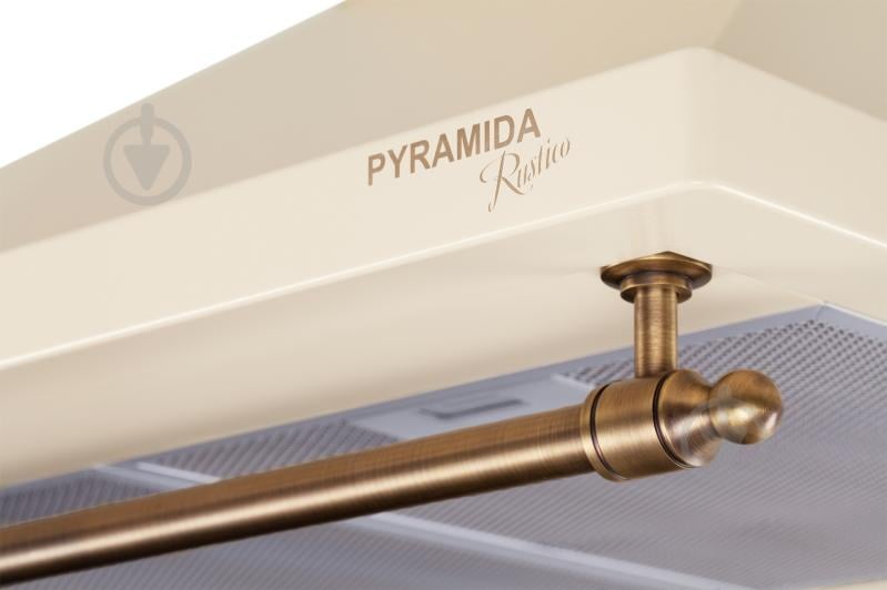 Витяжка Pyramida KH 60 RUSTICO IVORY - фото 4