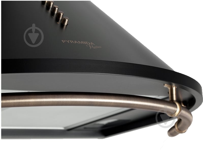 Вытяжка Pyramida BR 60/B BLACK RUSTICO - фото 6