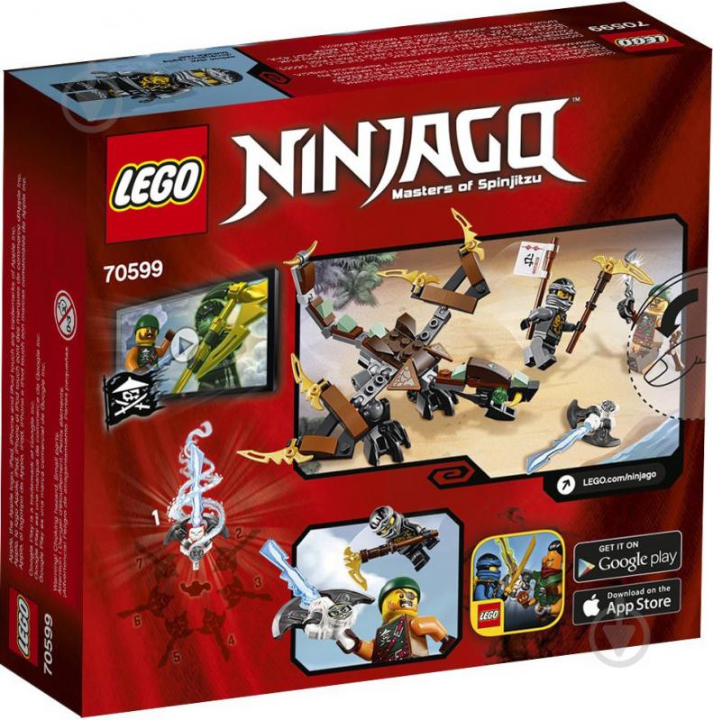 Конструктор LEGO Ninjago Дракон Коула 70599 - фото 8