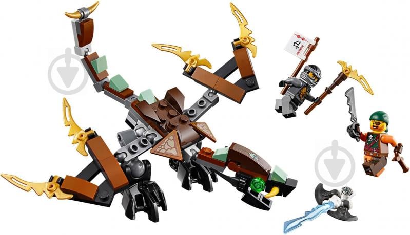 Конструктор LEGO Ninjago Дракон Коула 70599 - фото 2