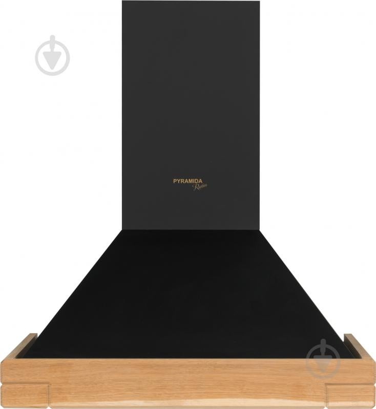 Вытяжка Pyramida KH 60 WOOD BLACK - фото 1