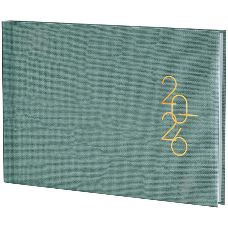 Щотижневик датований кишеньковий Linesse Brunnen A6 2026 73-755 69 566 морський зелений - фото 3