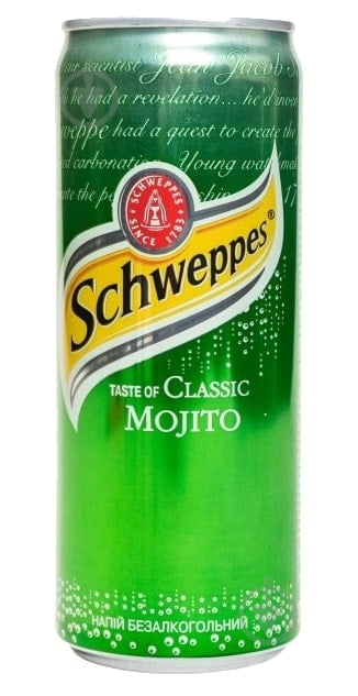 Безалкогольний напій Schweppes Мохіто 0,33 л (5449000171351) - фото 1