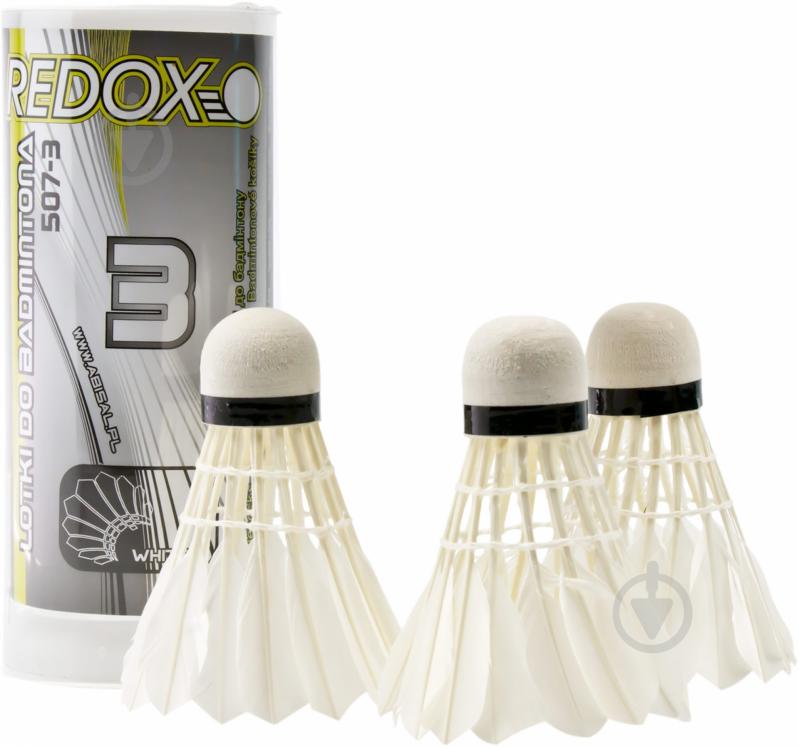 Волан Redox 507-3 3 шт./уп. - фото 1 Волан Redox 507-3 3 шт./уп. - фото 1