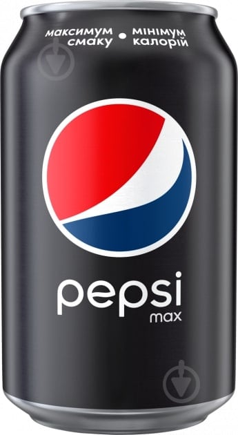 Безалкогольний напій Pepsi Black 0,33 л (4823063112666) - фото 1