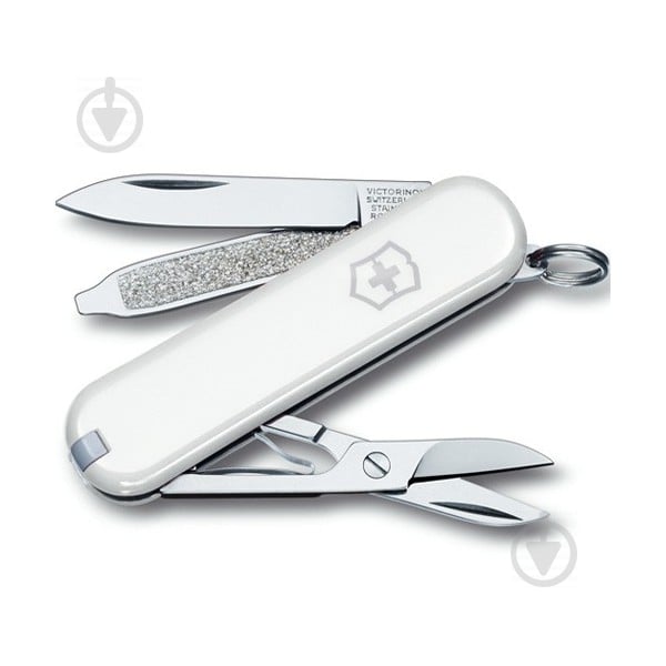 Нож швейцарский Victorinox Сlassic-SD белый 0.6223.7 - фото 1