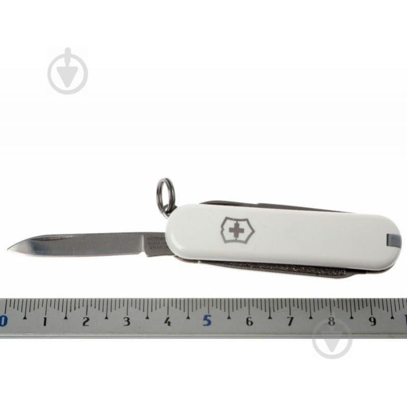 Нож швейцарский Victorinox Сlassic-SD белый 0.6223.7 - фото 8