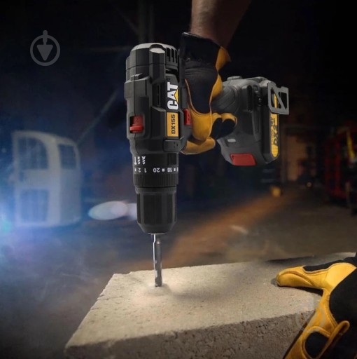 Шуруповерт ударний акумуляторний CAT DX155.1 - фото 5 Шуруповерт ударний акумуляторний CAT DX155.1 - фото 5