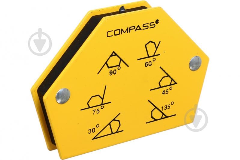 Держатель магнитный Compass для сварки до 11 кг 6 углов CP-MWH-6-11 - фото 1