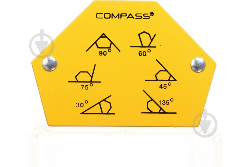 Держатель магнитный Compass для сварки до 11 кг 6 углов CP-MWH-6-11 - фото 2