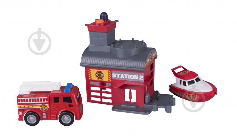 Игровой набор Road Rippers Mini City Playsets Fire Station 20552 - фото 8