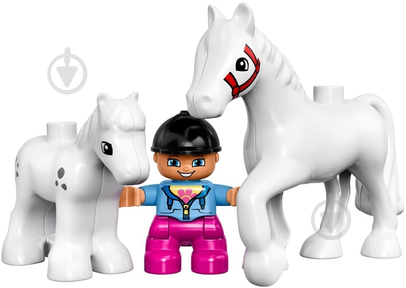 Конструктор LEGO DUPLO Лошадки 10806 - фото 3 Конструктор LEGO DUPLO Лошадки 10806 - фото 3