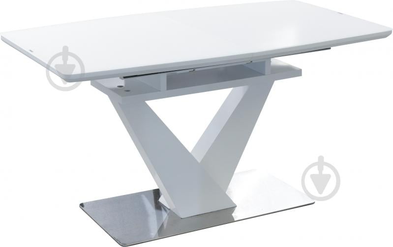 УЦЕНКА! Стол обеденный Центр Меблів Борнео 1400(1800)x800x750мм белый/белый (УЦ №2496) - фото 1 УЦЕНКА! Стол обеденный Центр Меблів Борнео 1400(1800)x800x750мм белый/белый (УЦ №2496) - фото 1