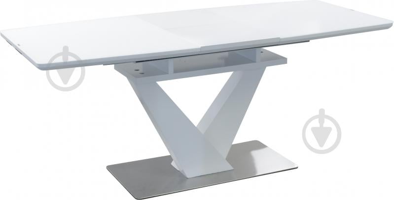 УЦЕНКА! Стол обеденный Центр Меблів Борнео 1400(1800)x800x750мм белый/белый (УЦ №2496) - фото 3 УЦЕНКА! Стол обеденный Центр Меблів Борнео 1400(1800)x800x750мм белый/белый (УЦ №2496) - фото 3