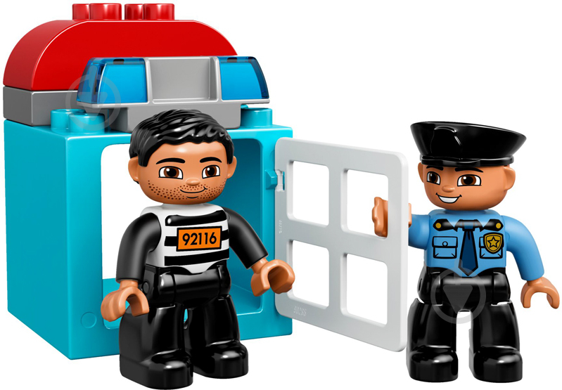 Конструктор LEGO DUPLO Поліцейський патруль 10809 - фото 3