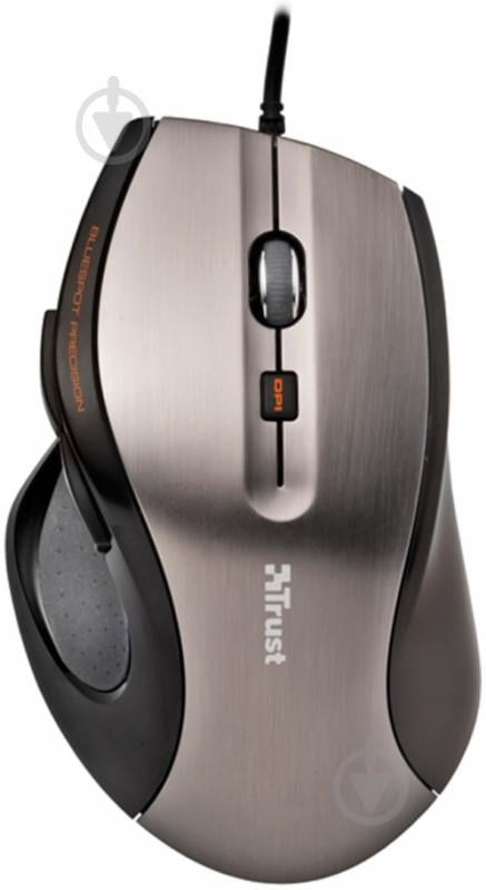 Миша Trust MaxTrack Mouse (17178) black/grey (17178) - фото 1