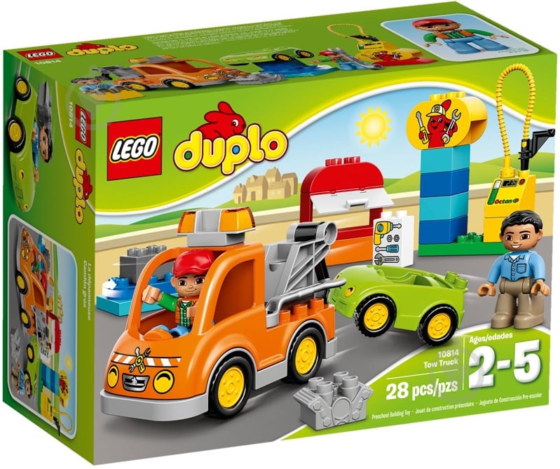 Конструктор LEGO DUPLO Буксировщик 10814 - фото 1 Конструктор LEGO DUPLO Буксировщик 10814 - фото 1