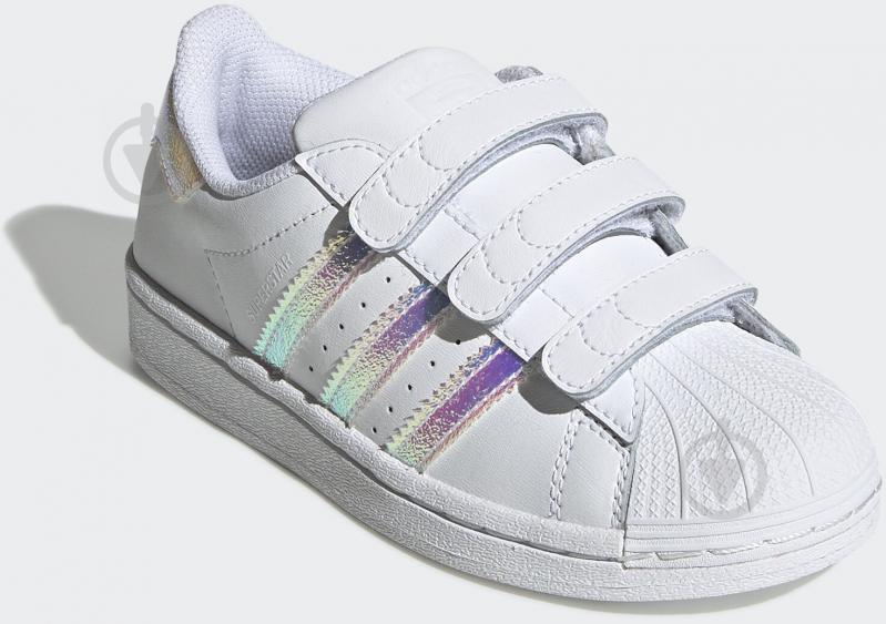 Кросівки Adidas Superstar CF C FV3655 р.35 білі - фото 4