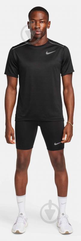 Тайтсы Nike M NK DF FAST BF HALF TIGHT FN3371-010 р.M черный - фото 7