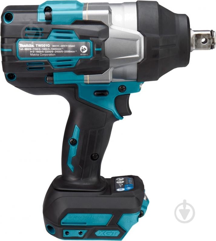 Гайковерт ударный аккумуляторный Makita XGT 40 V Max TW001GZ - фото 2