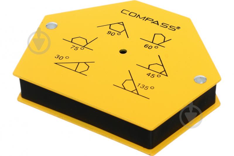 Тримач магнітний Compass для зварювання до 34 кг 6 кутів CP-MWH-6-34 - фото 2