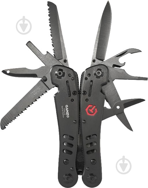 Мультитул Ganzo Multi Tool, 26 функцій G302-B - фото 4