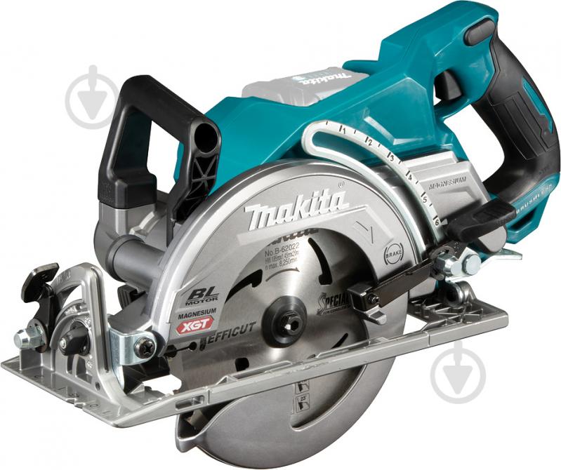 Пила дисковая Makita XGT 40 V Max 185 мм RS001GM101 - фото 2