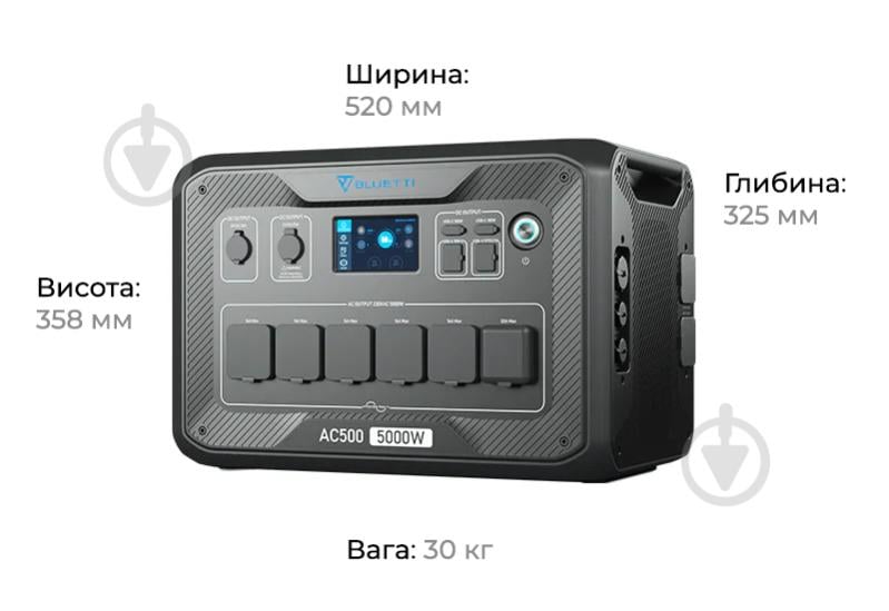 Инвертор BLUETTI AC500 - фото 5