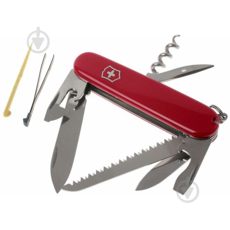 Ніж швейцарський Victorinox Swiss Army Camper (14 інстр) red 1.3613 - фото 2