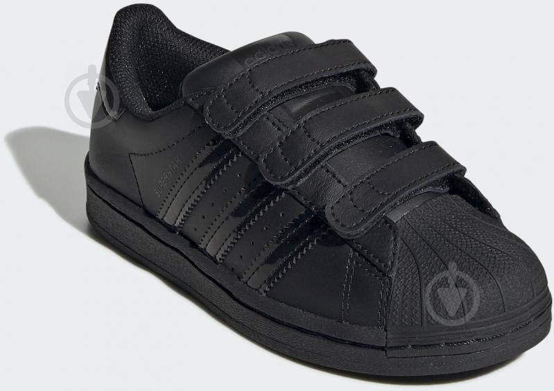 Кроссовки Adidas Superstar CF C FV3656 р.35 черные - фото 4