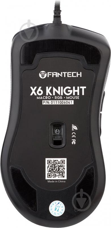 Миша Fantech Knight X6 black - фото 4