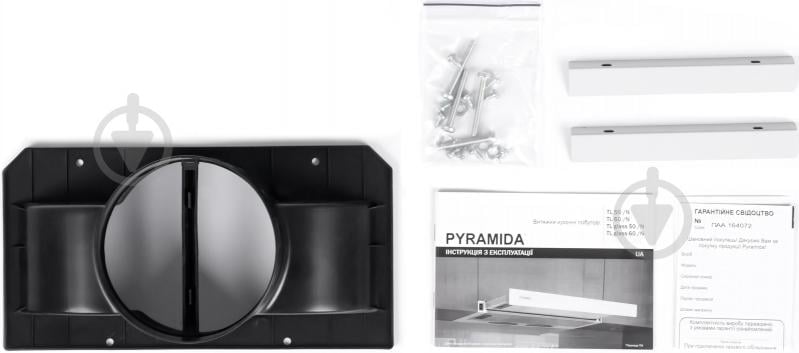 Вытяжка Pyramida TL FULL GLASS 50 INOX BLACK/U - фото 10