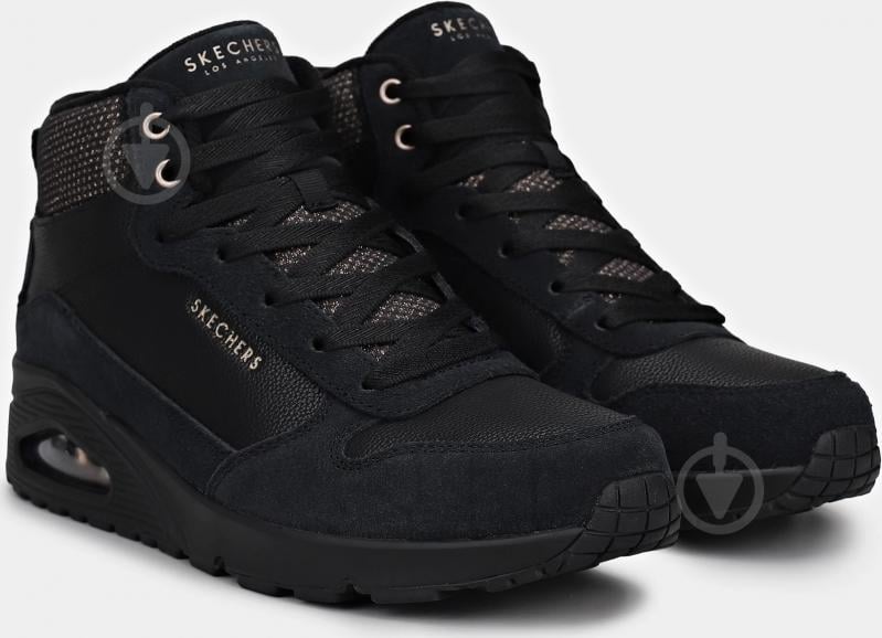 Ботинки Skechers UNO 177181 BBK р.38 черный - фото 5