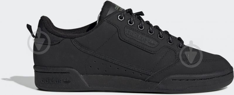 Кроссовки мужские демисезонные Adidas CONTINENTAL 80 FV4631 р.42 черные - фото 1