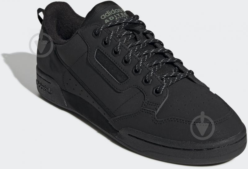 Кроссовки мужские демисезонные Adidas CONTINENTAL 80 FV4631 р.42 черные - фото 4